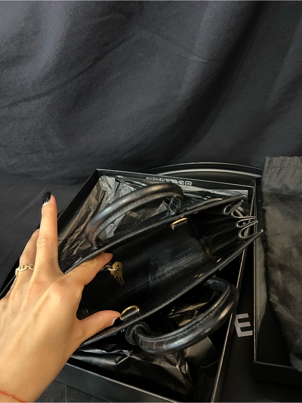 SAC DE JOUR CROCODILE - NANO - Picture 15 of 16